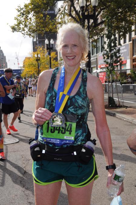 Boston Marathon Finish